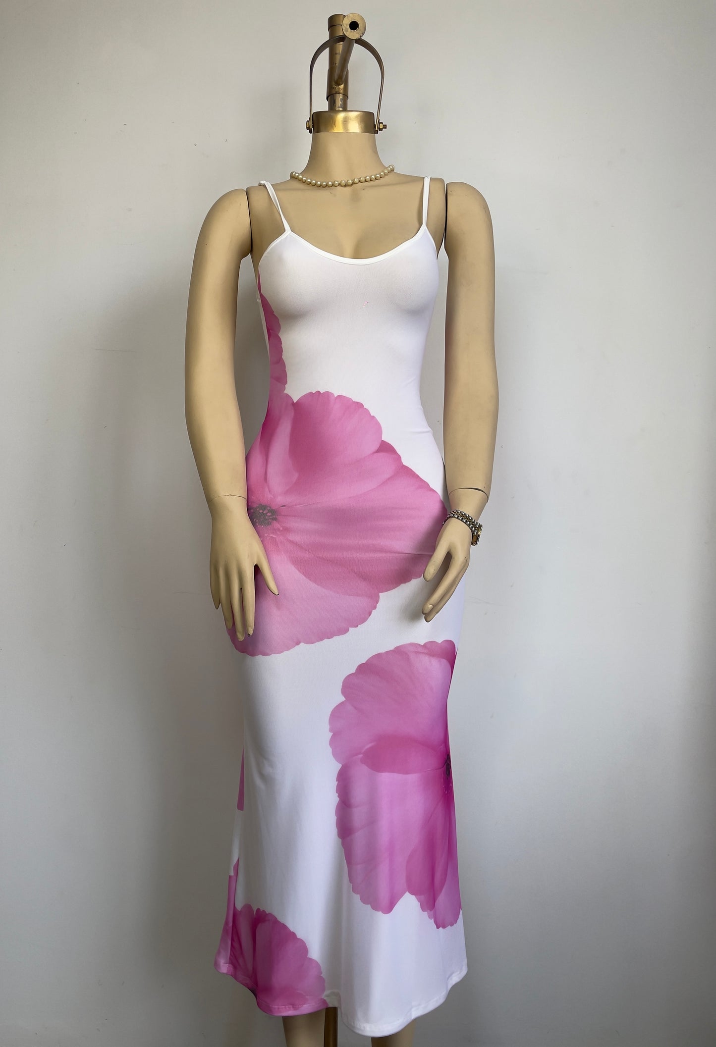 Vestido Mesh Floreado