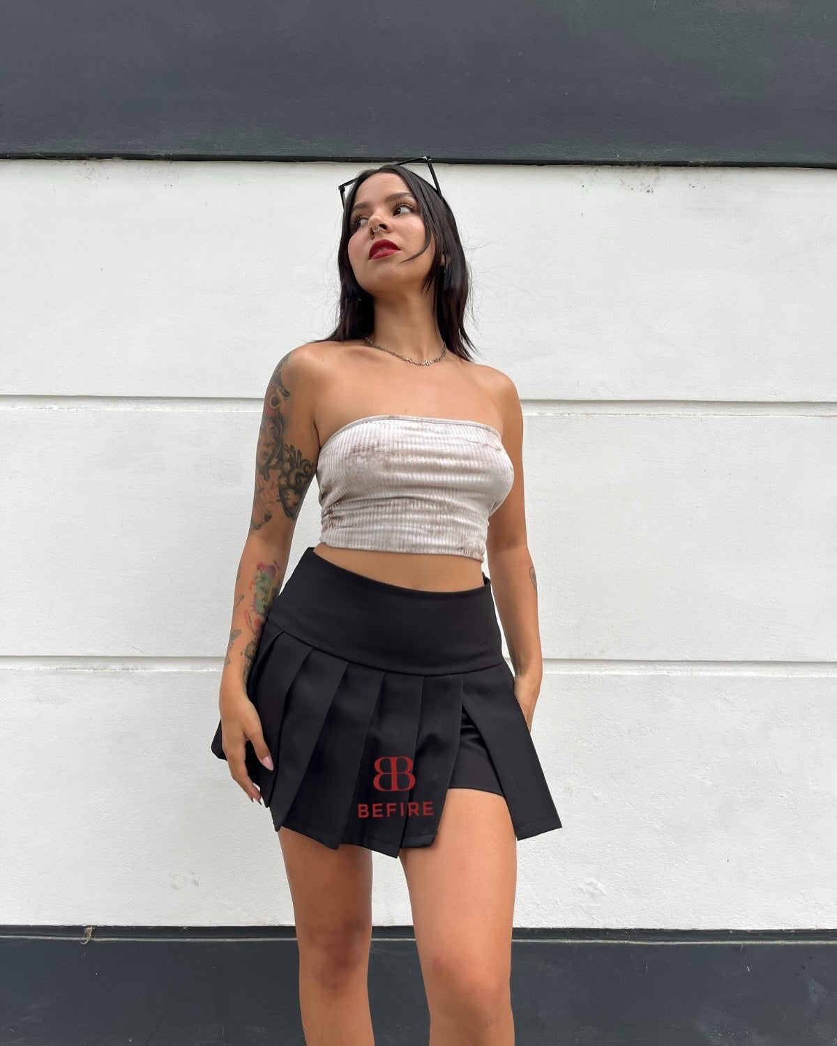 Faldashort Plisada Mia