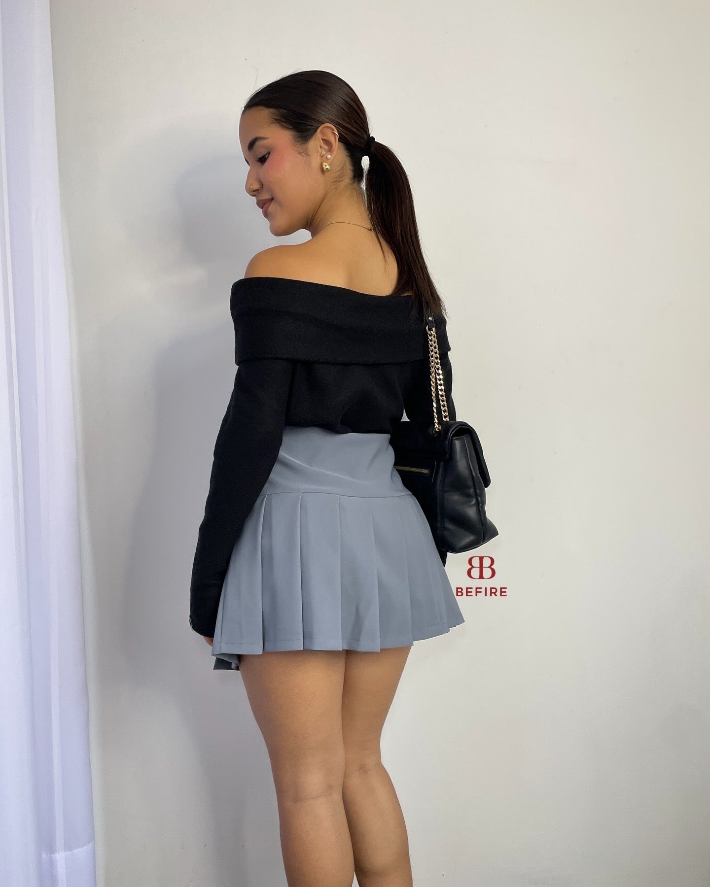 Faldashort Plisada Mia