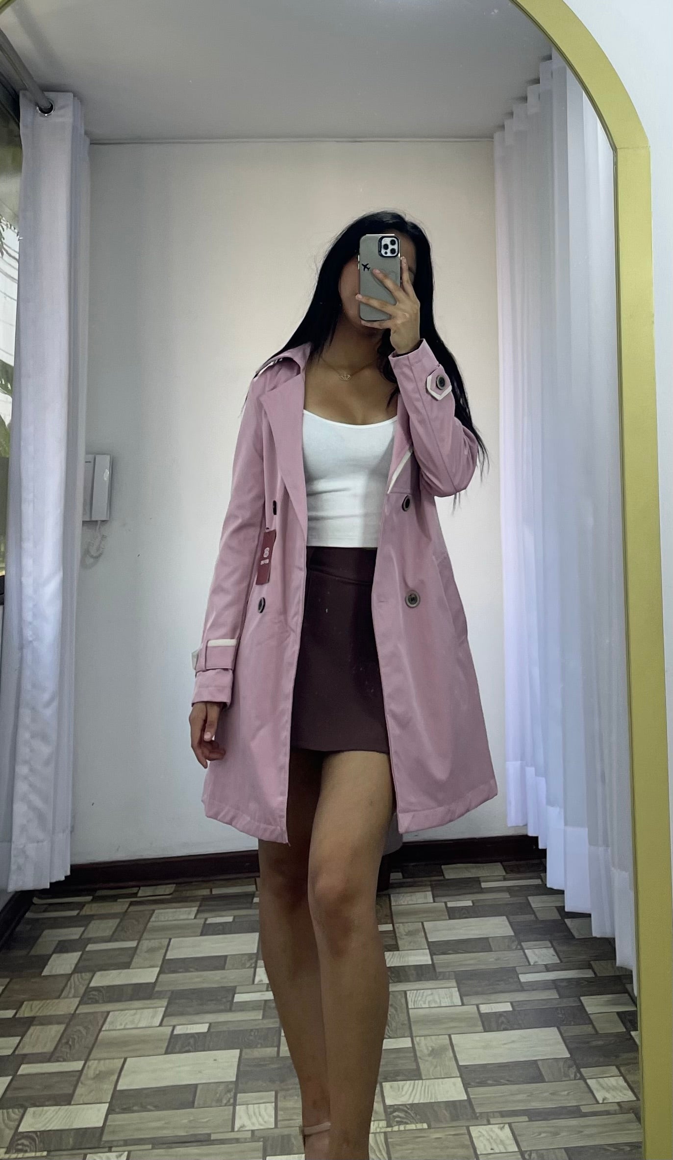 Gabardina petite