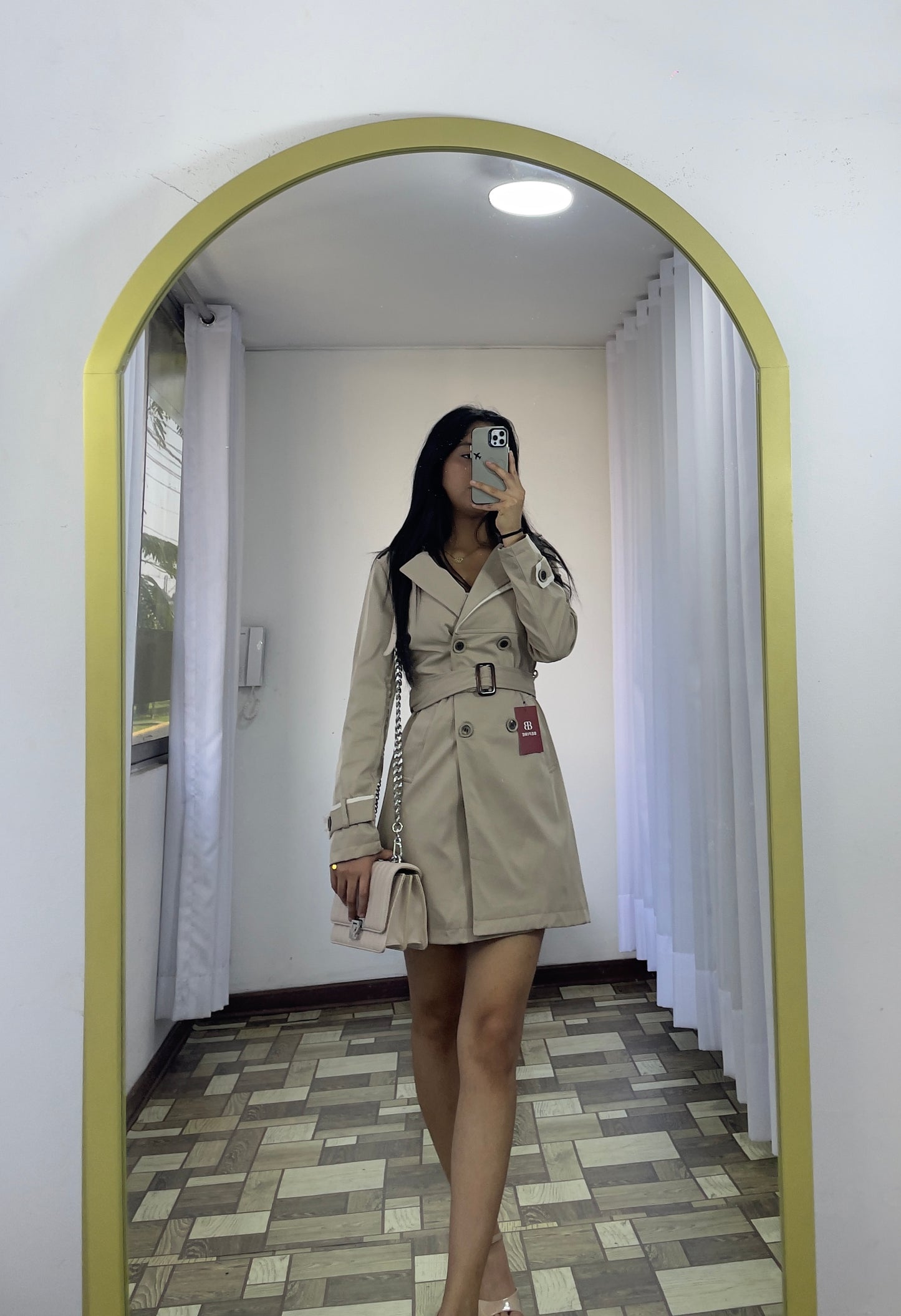 Gabardina petite