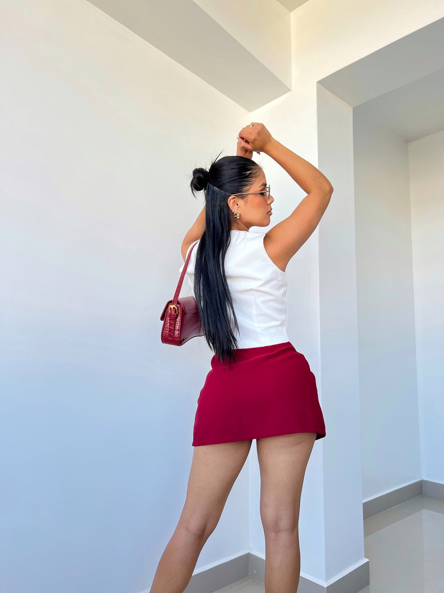 Faldashort asimetrico Fabiola