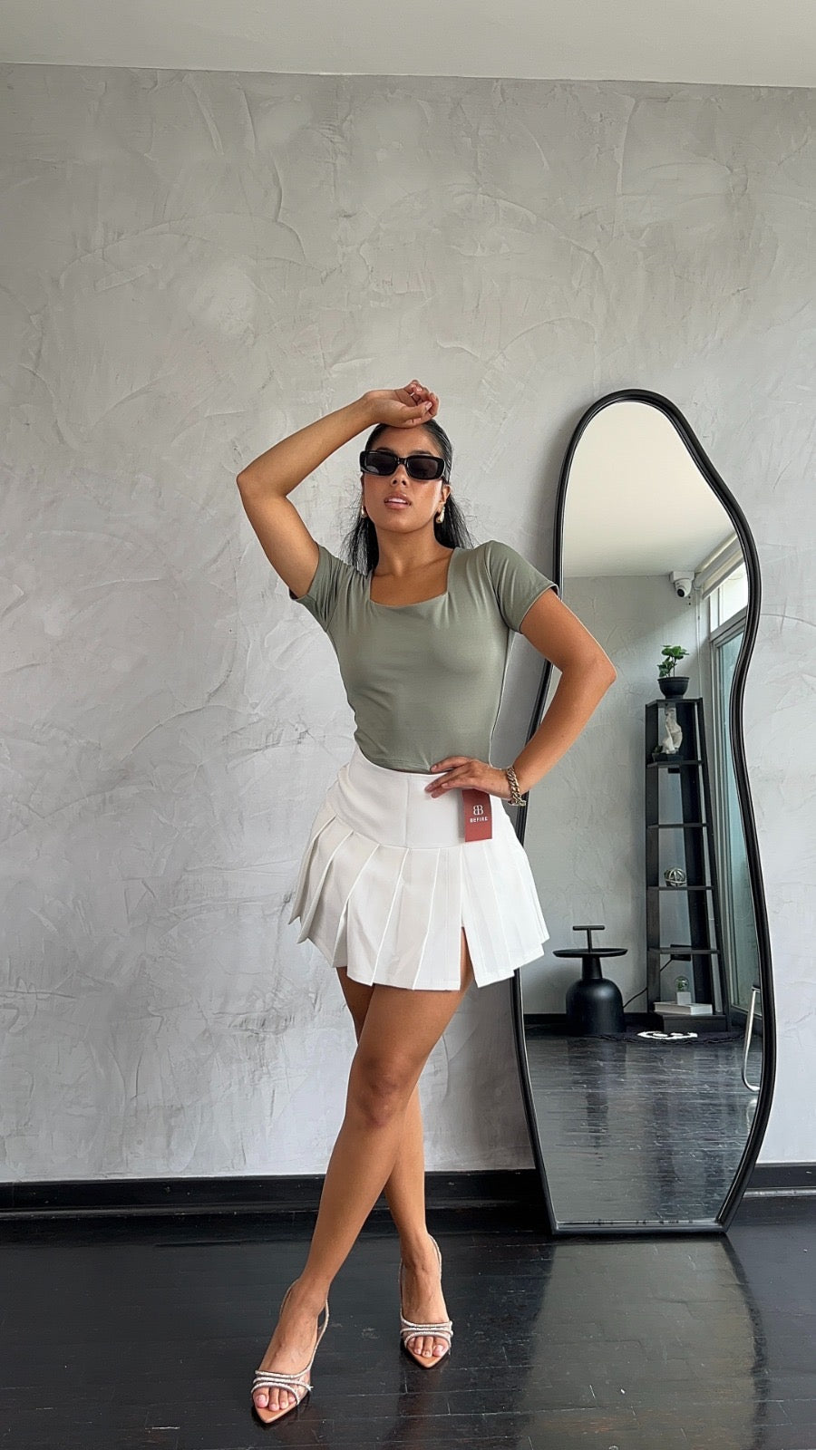 Faldashort Plisada Mia
