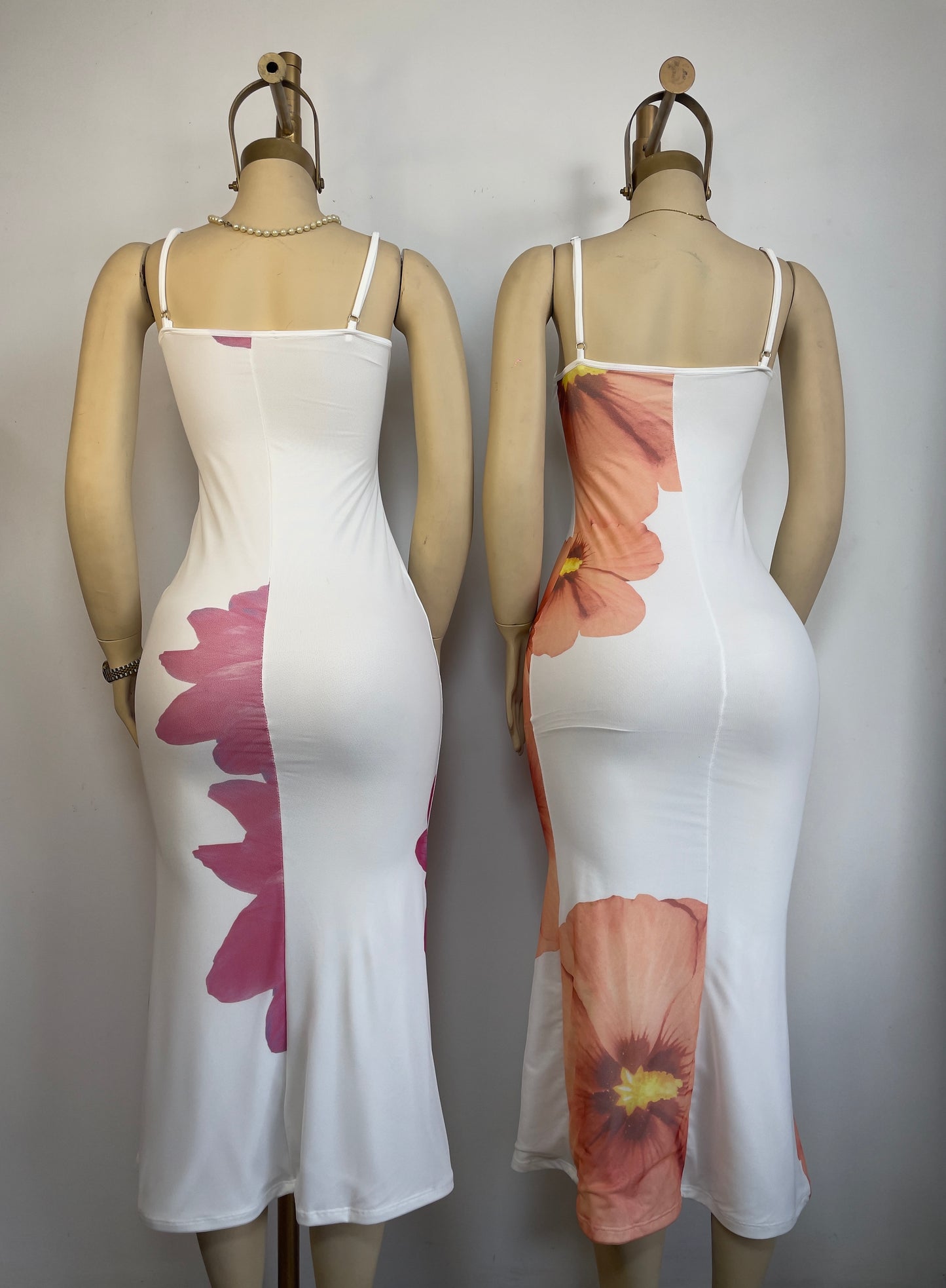 Vestido Mesh Floreado
