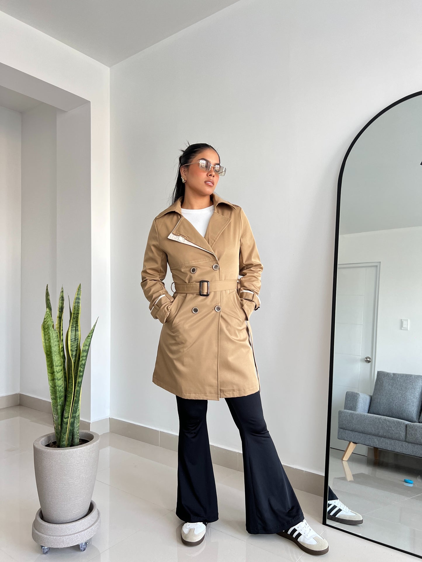 Gabardina petite