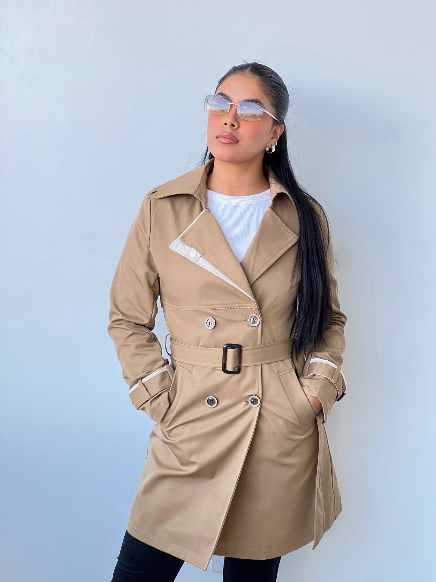 Gabardina petite
