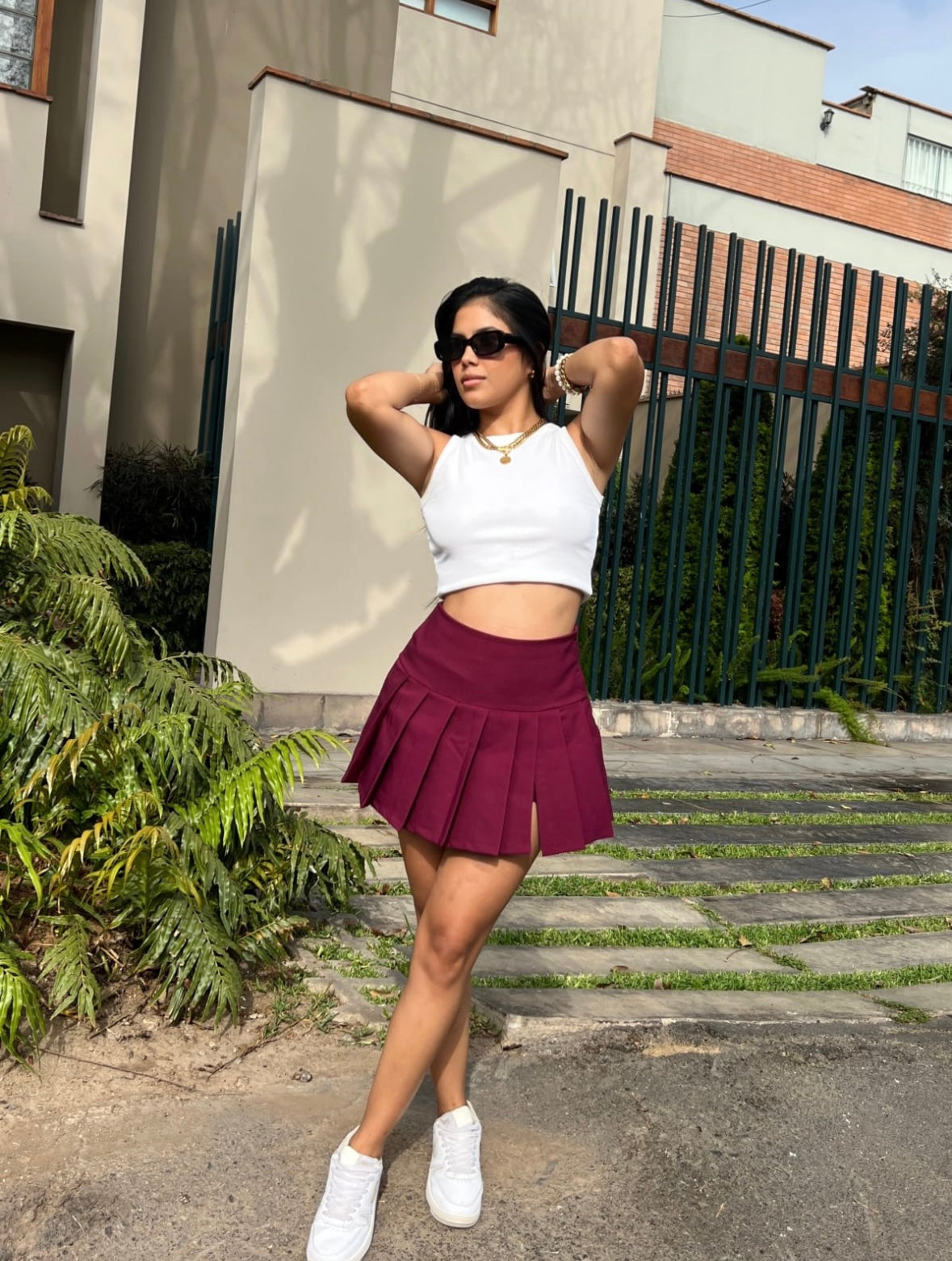 Faldashort Plisada Mia
