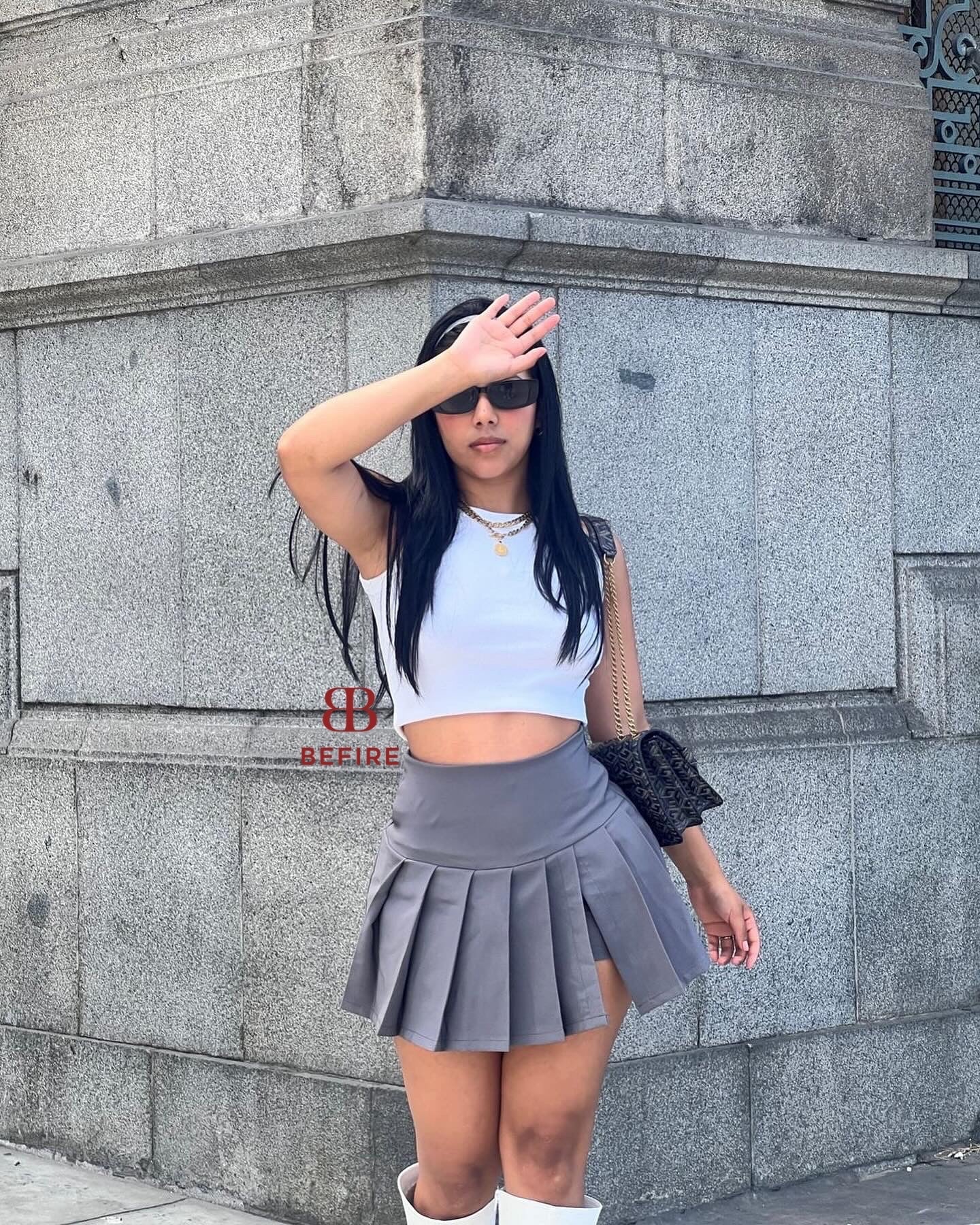 Faldashort Plisada Mia