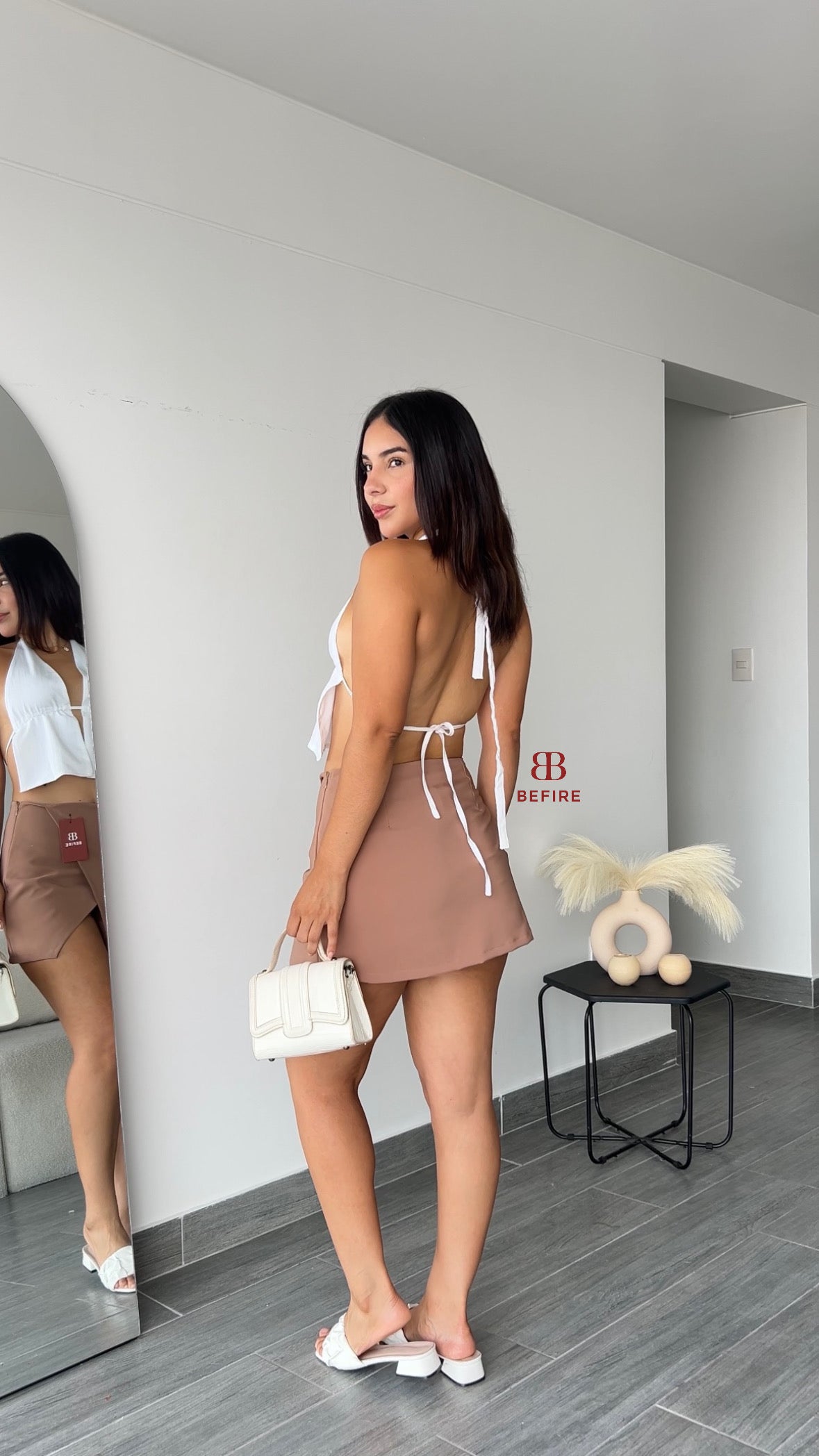 Faldashort asimetrico Fabiola