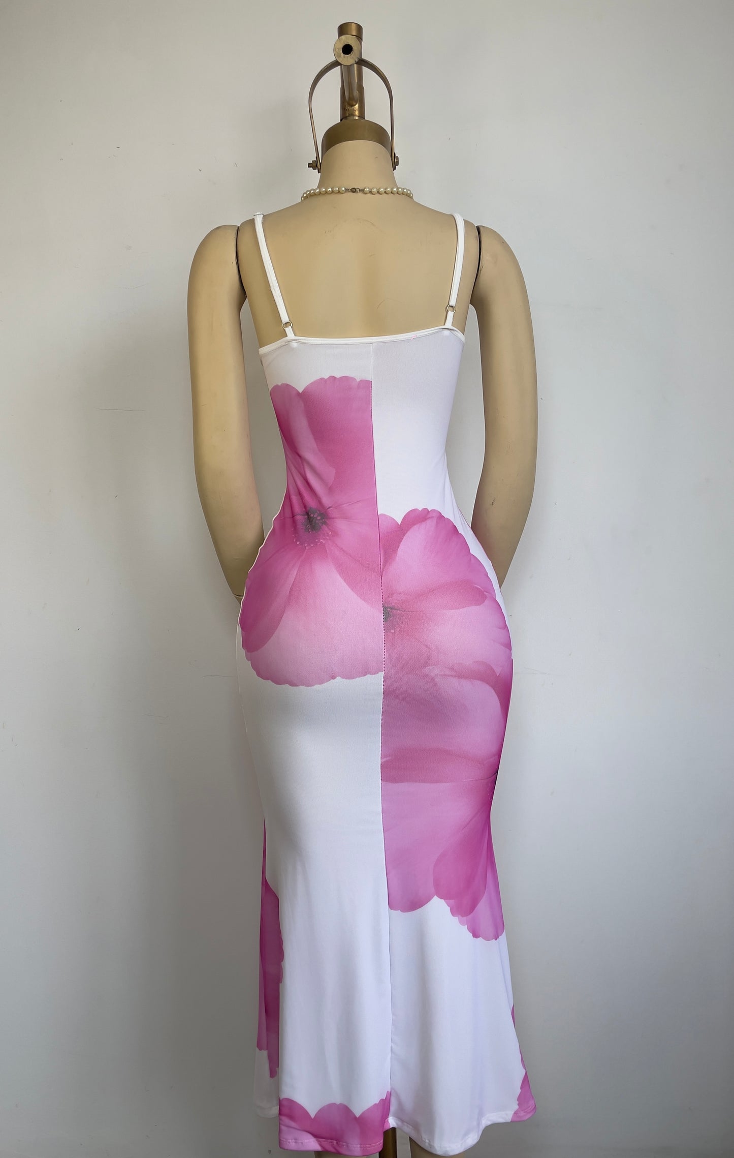 Vestido Mesh Floreado