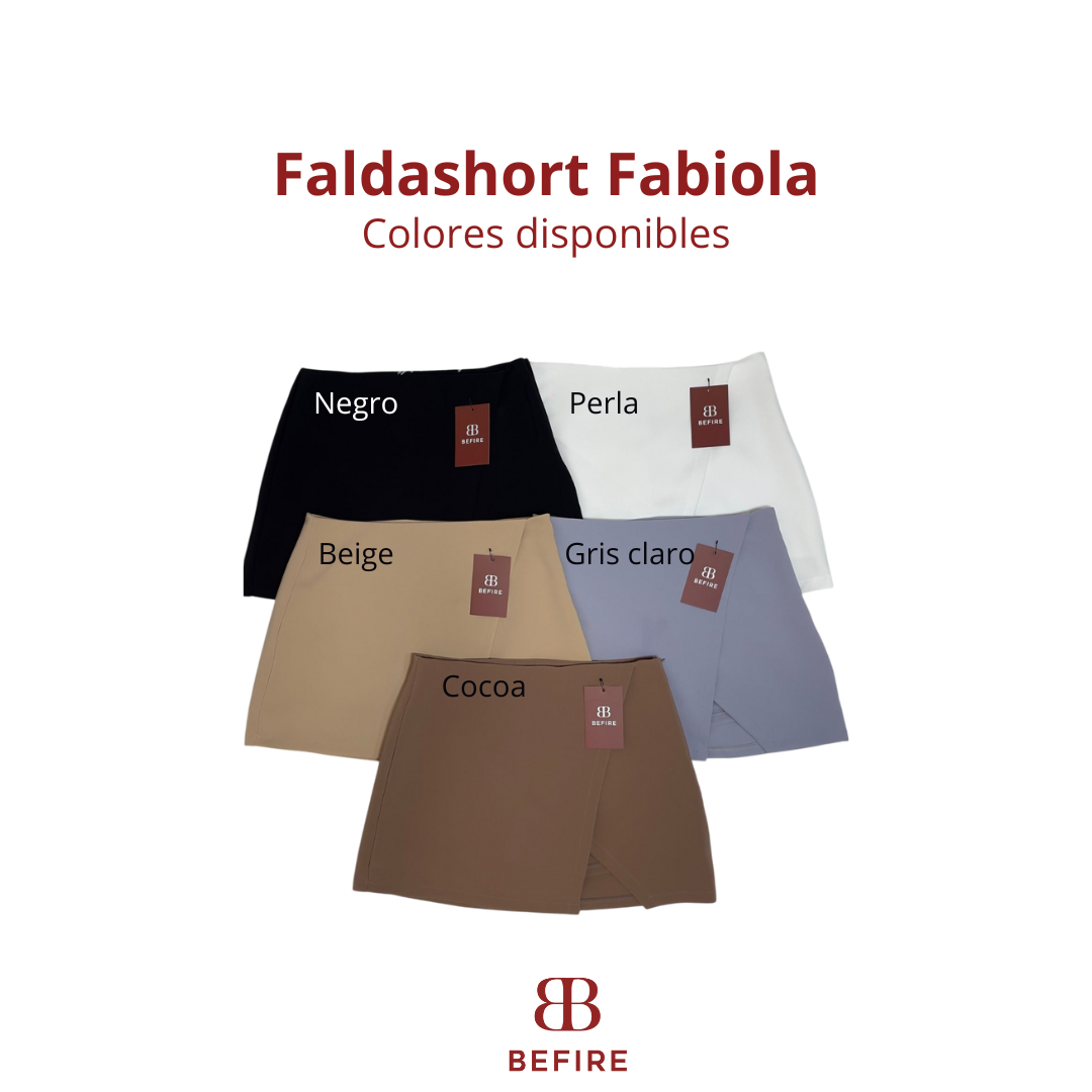 Faldashort asimetrico Fabiola