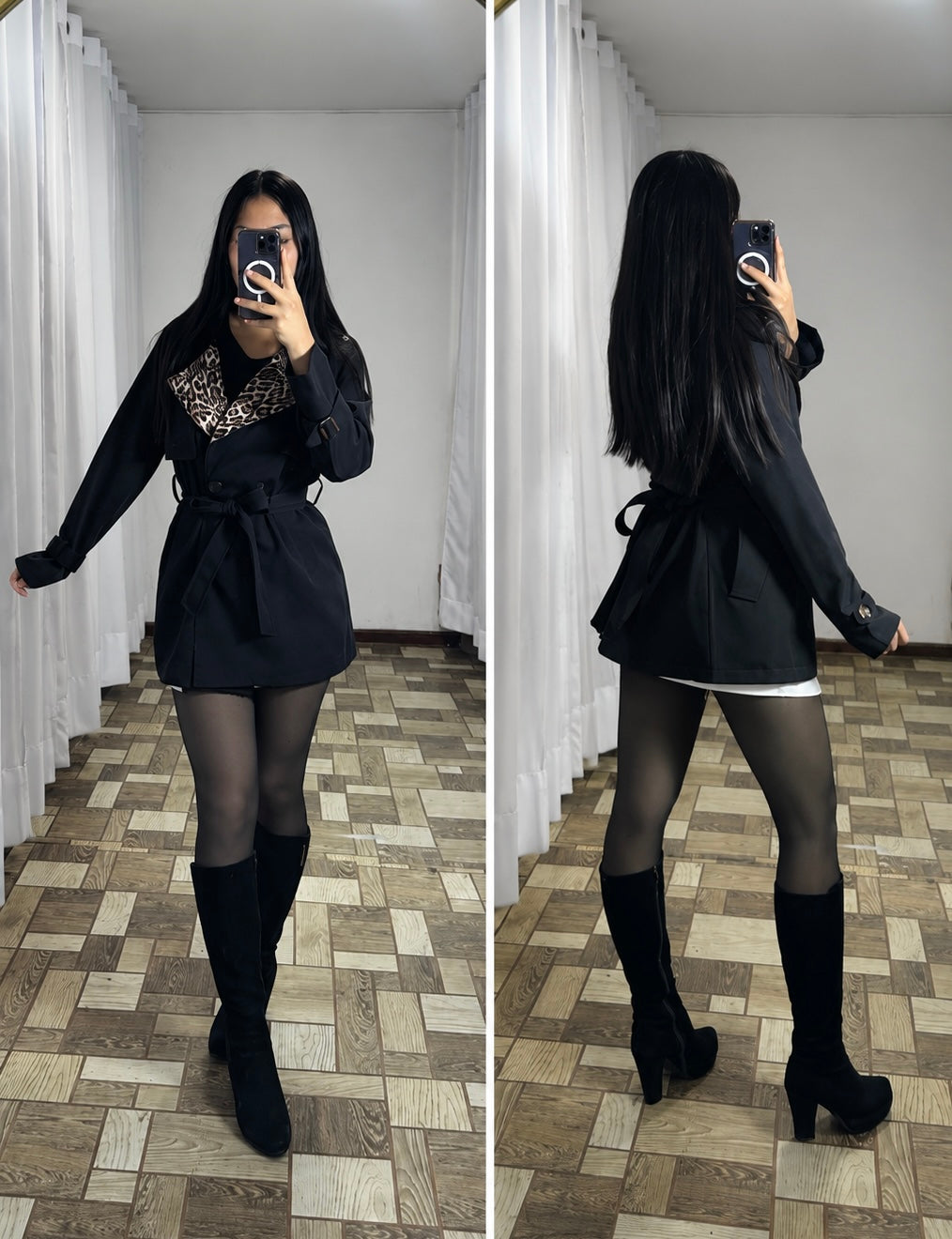Gabardina Petite Print