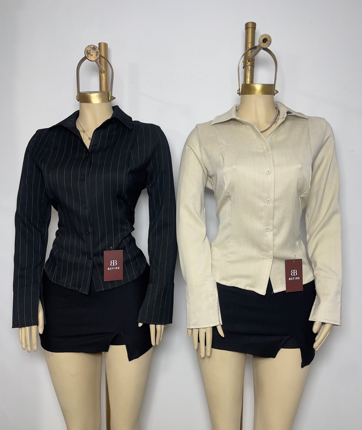 Blusa corset rayas