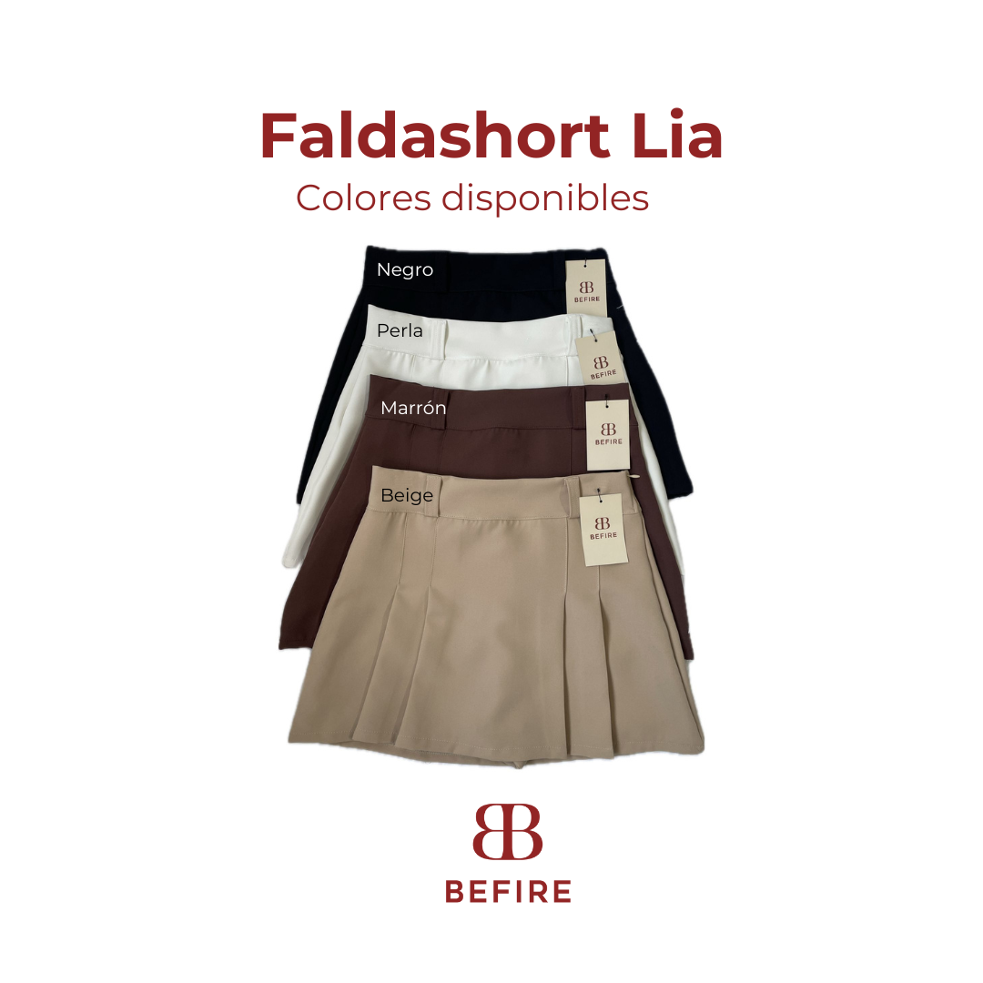 Faldashort Plisada Lia