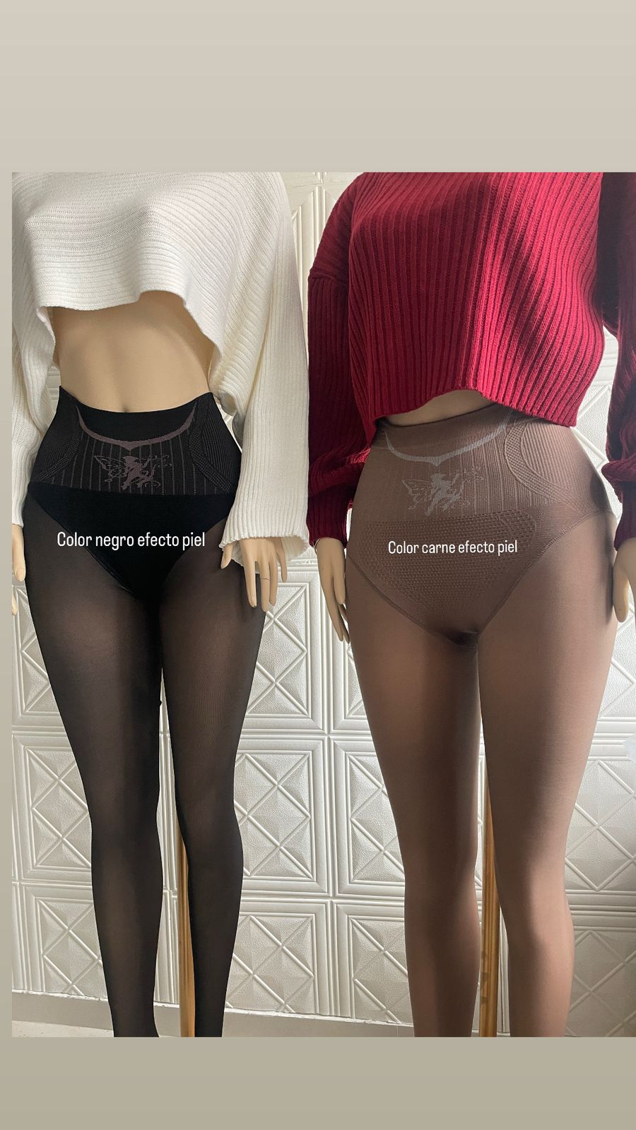 Panty fajera efecto piel