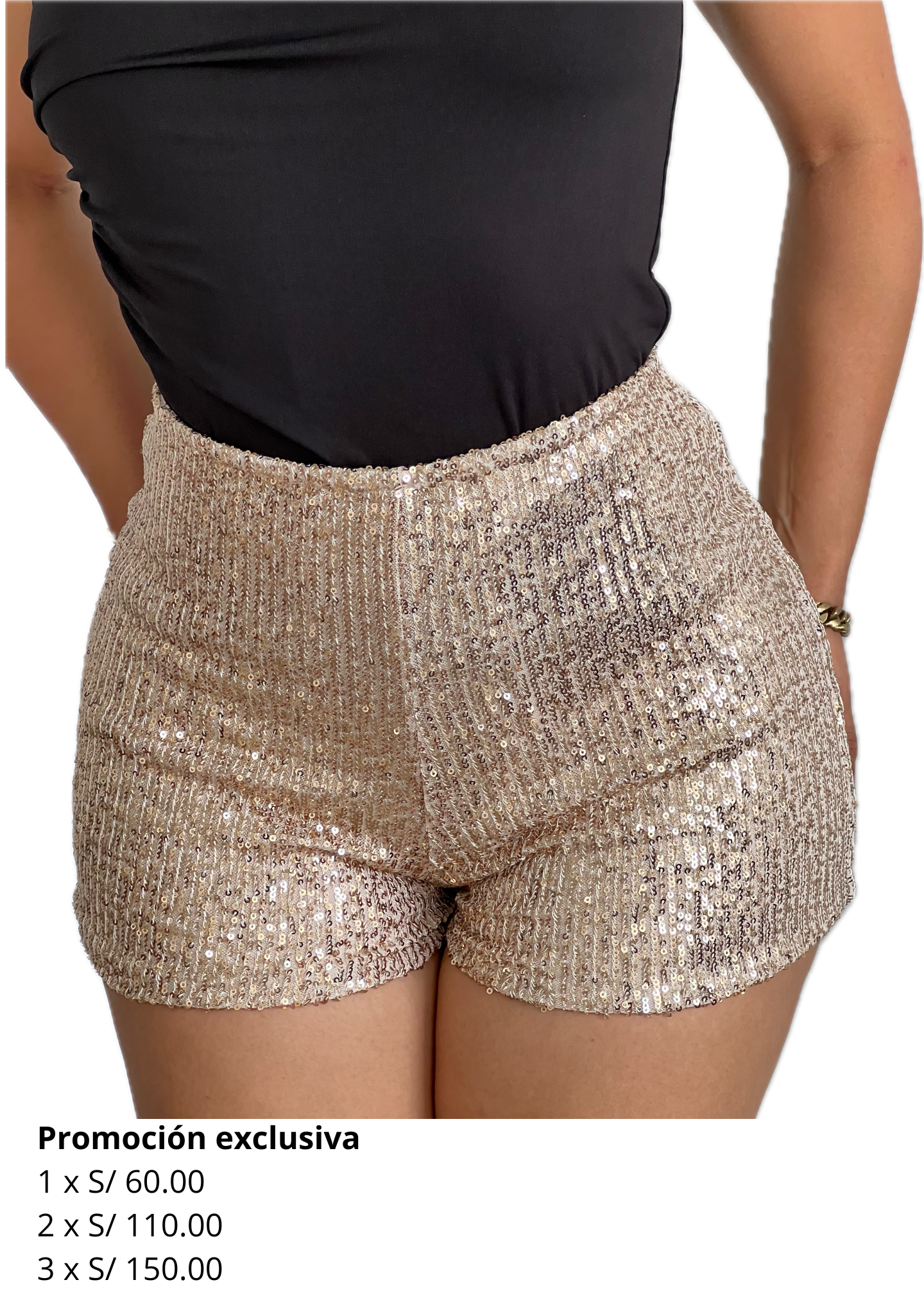 Microshort Lentejuelas