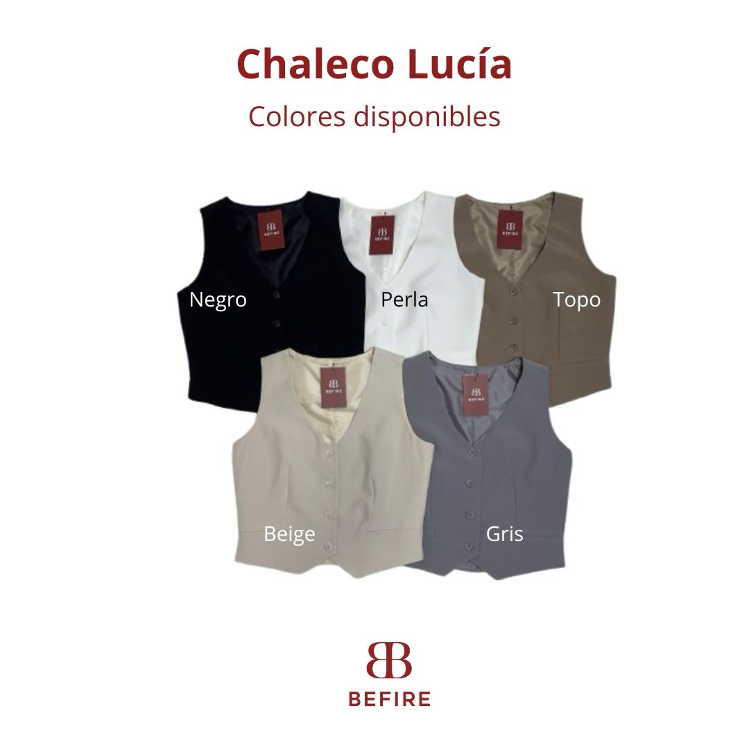 Chaleco sastre Lucía