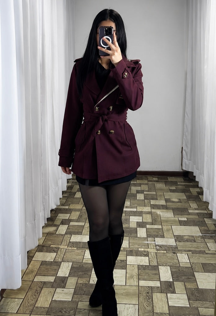 Gabardina Petite Alana