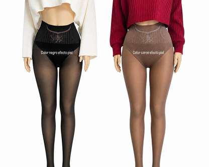 Panty efecto piel fajera