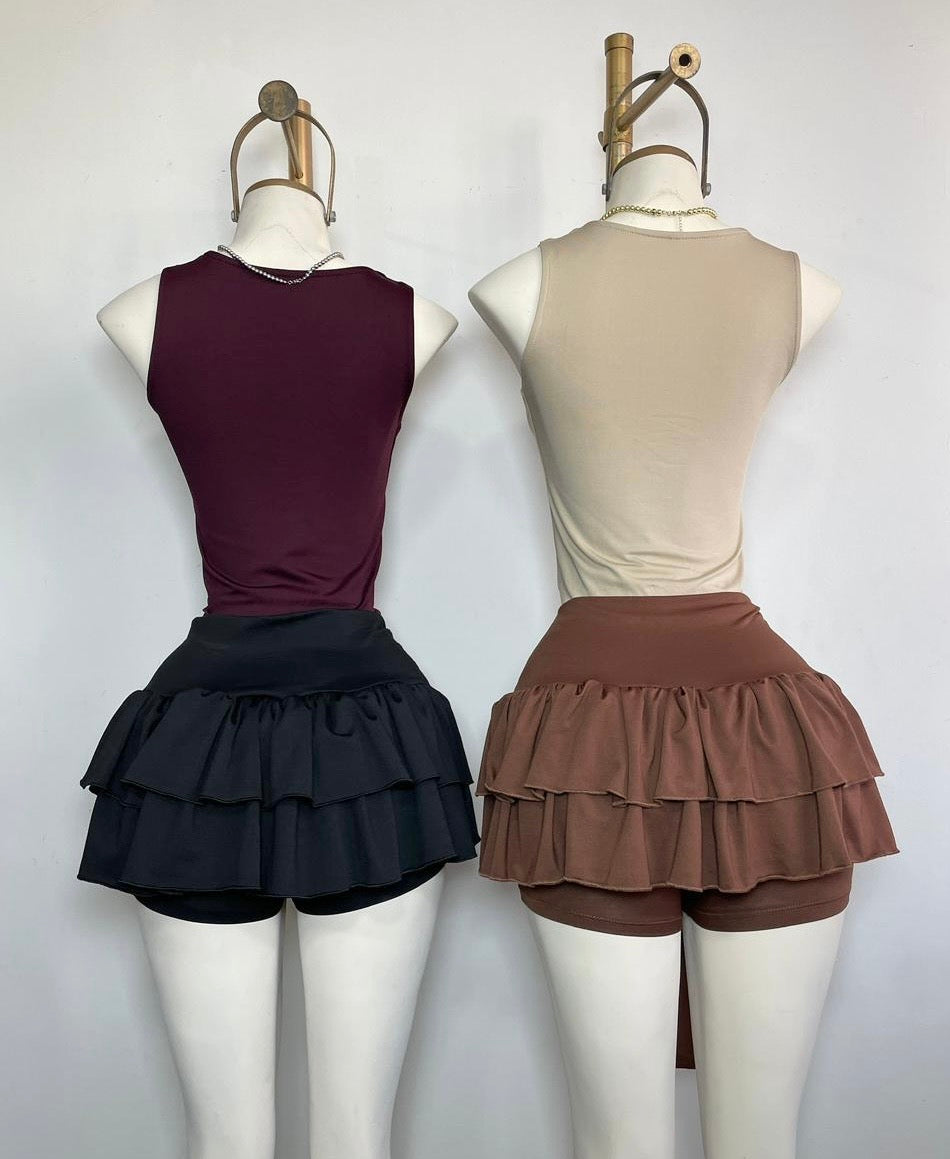 Falda Capas Suplex Tini