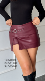Faldashort Cuerina Belinda