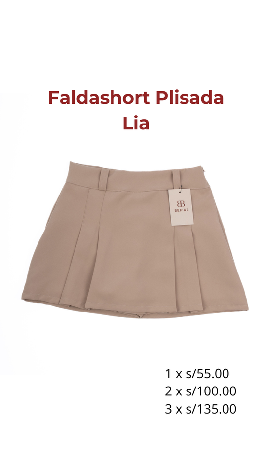 Faldashort Plisada Lia