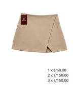 Faldashort asimetrico Fabiola