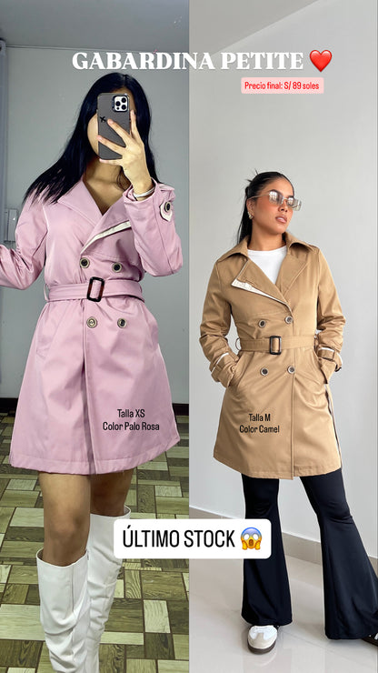 Gabardina petite