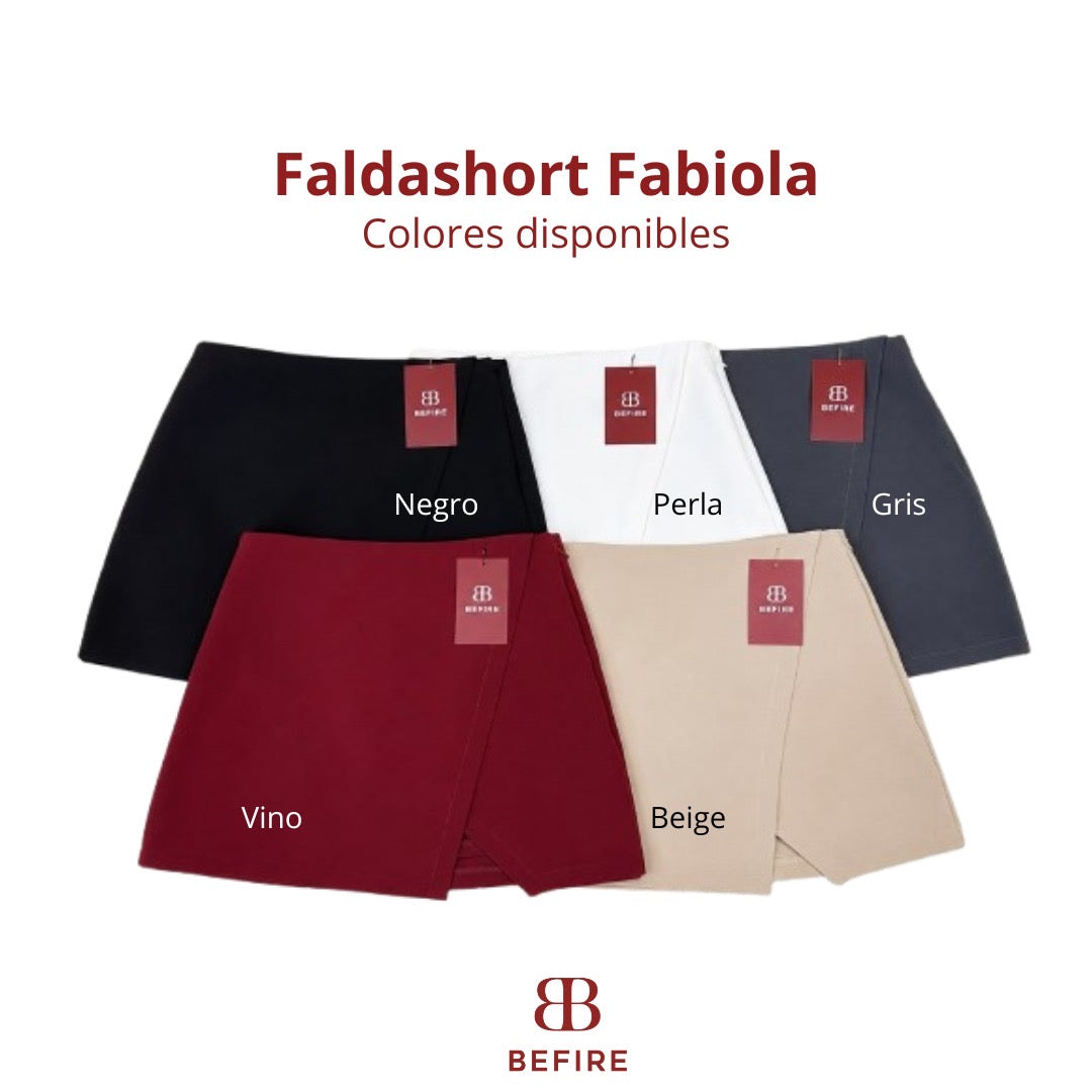 Faldashort asimetrico Fabiola