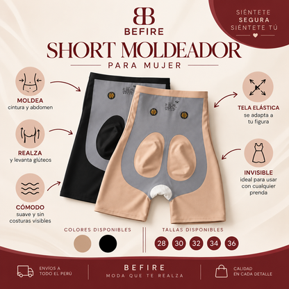 Short Moldeador Invisible