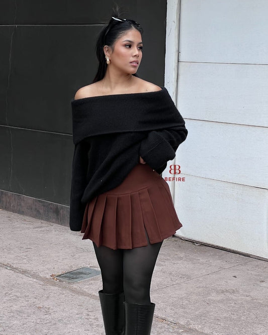 Faldashort Plisada Mia