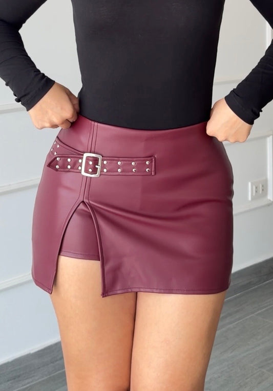 Faldashort Cuerina Belinda