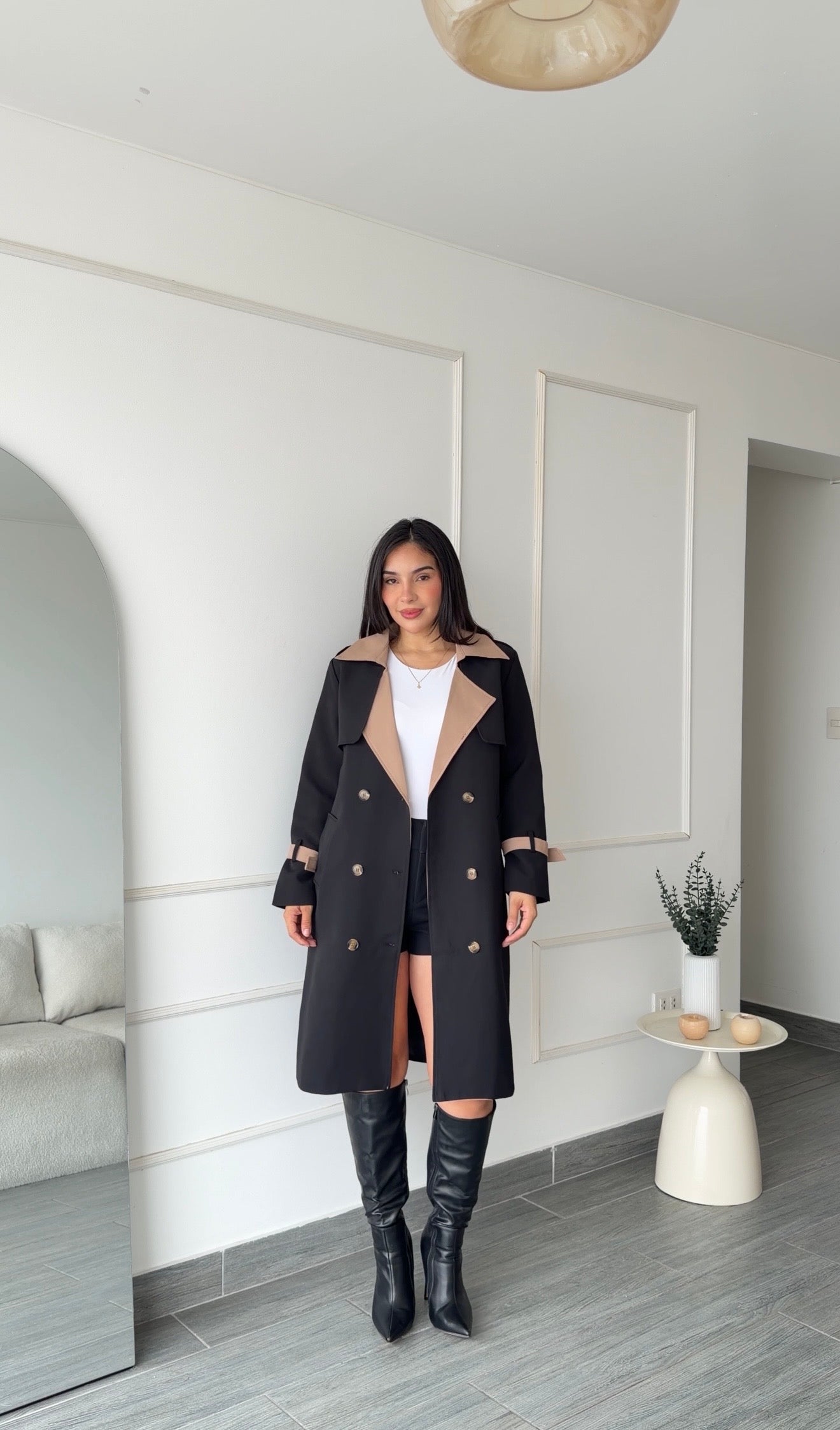 Gabardina Paris