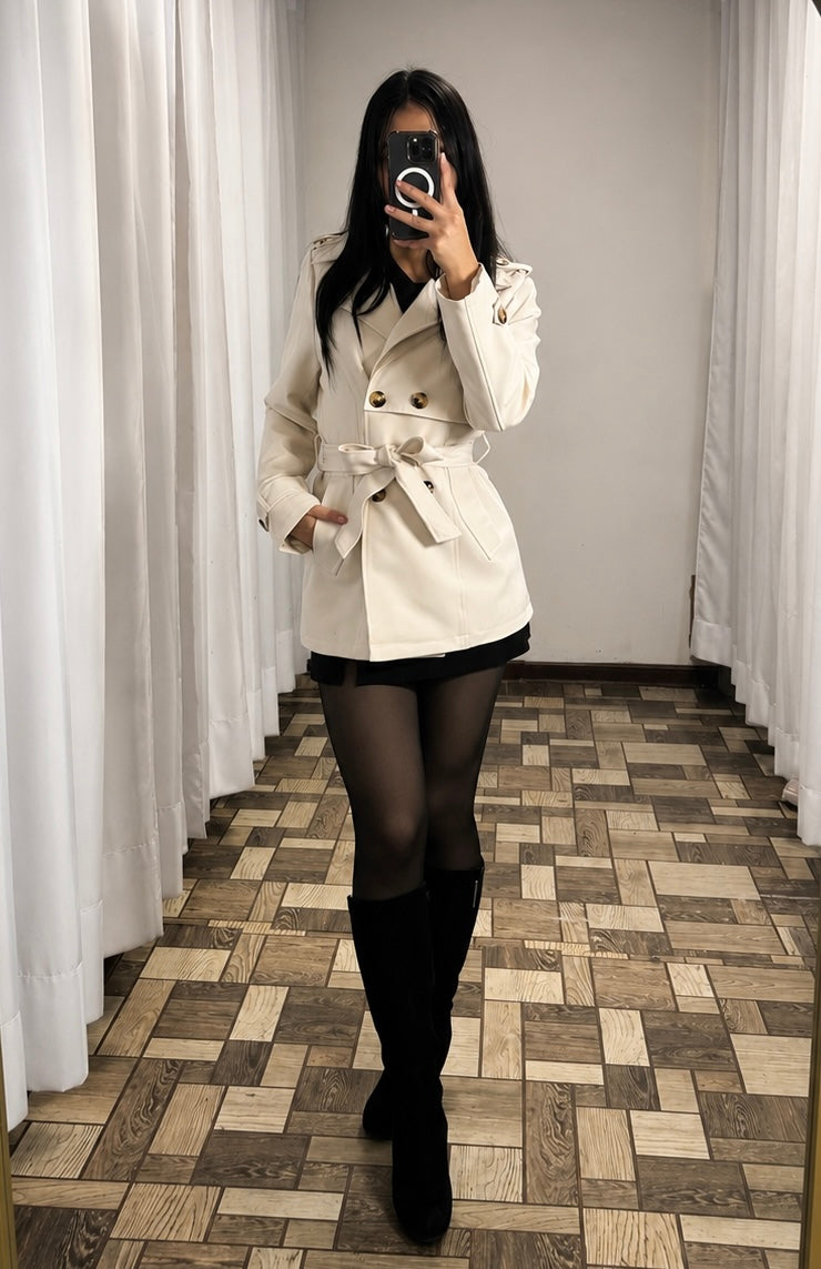 Gabardina Petite Alana