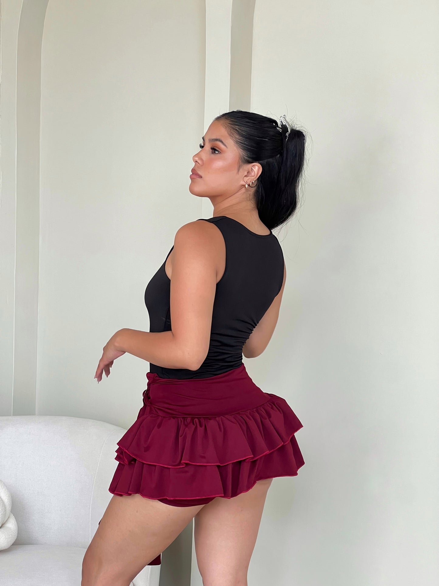 Falda Capas Suplex Tini