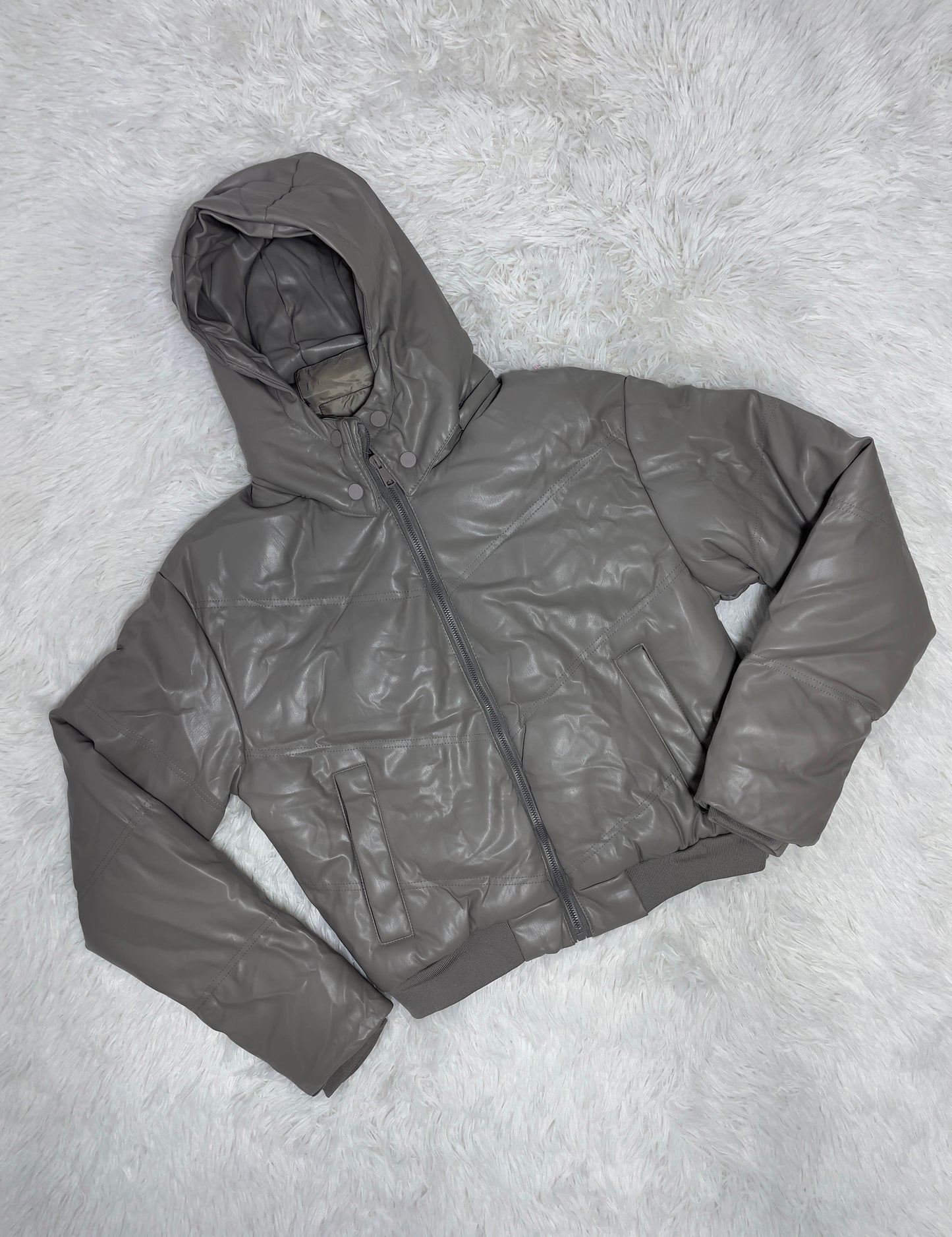Casaca Cuerina Oversized