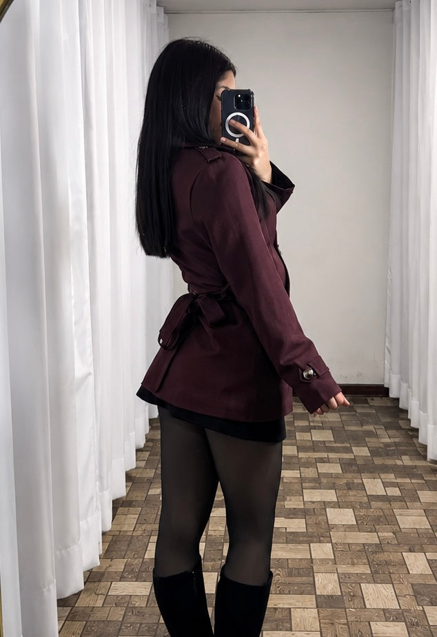 Gabardina Petite Alana