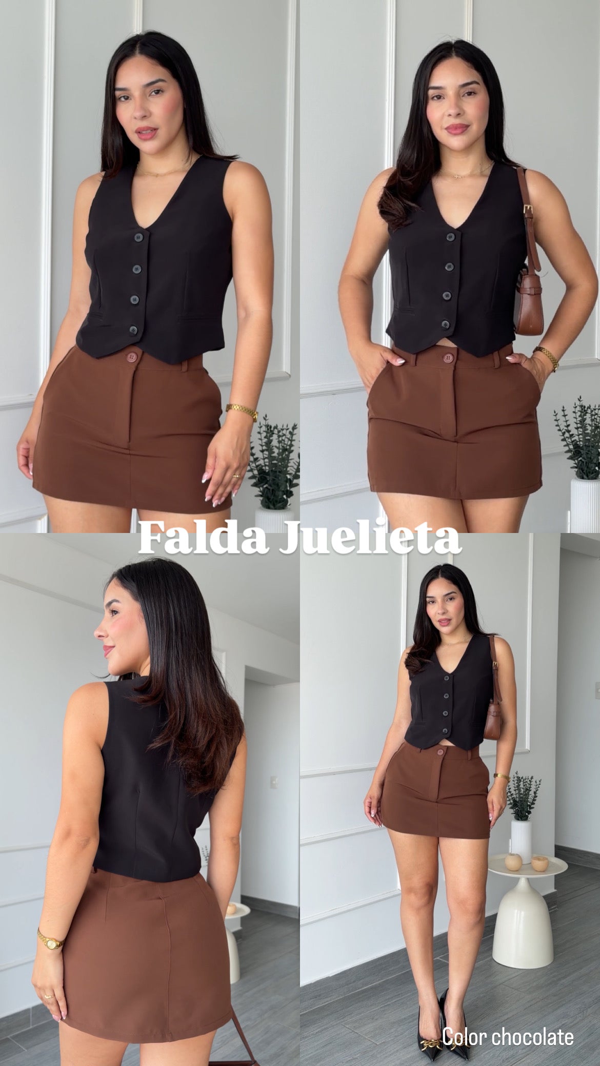 Faldashort sastre Julieta