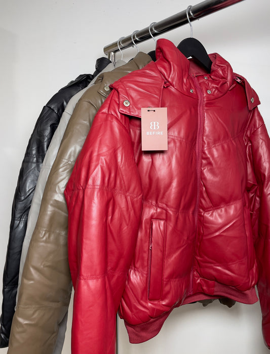 Casaca Cuerina Oversized