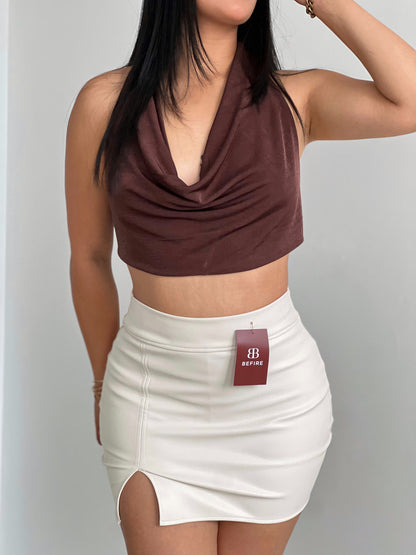 Faldashort Cuerina Rosalia