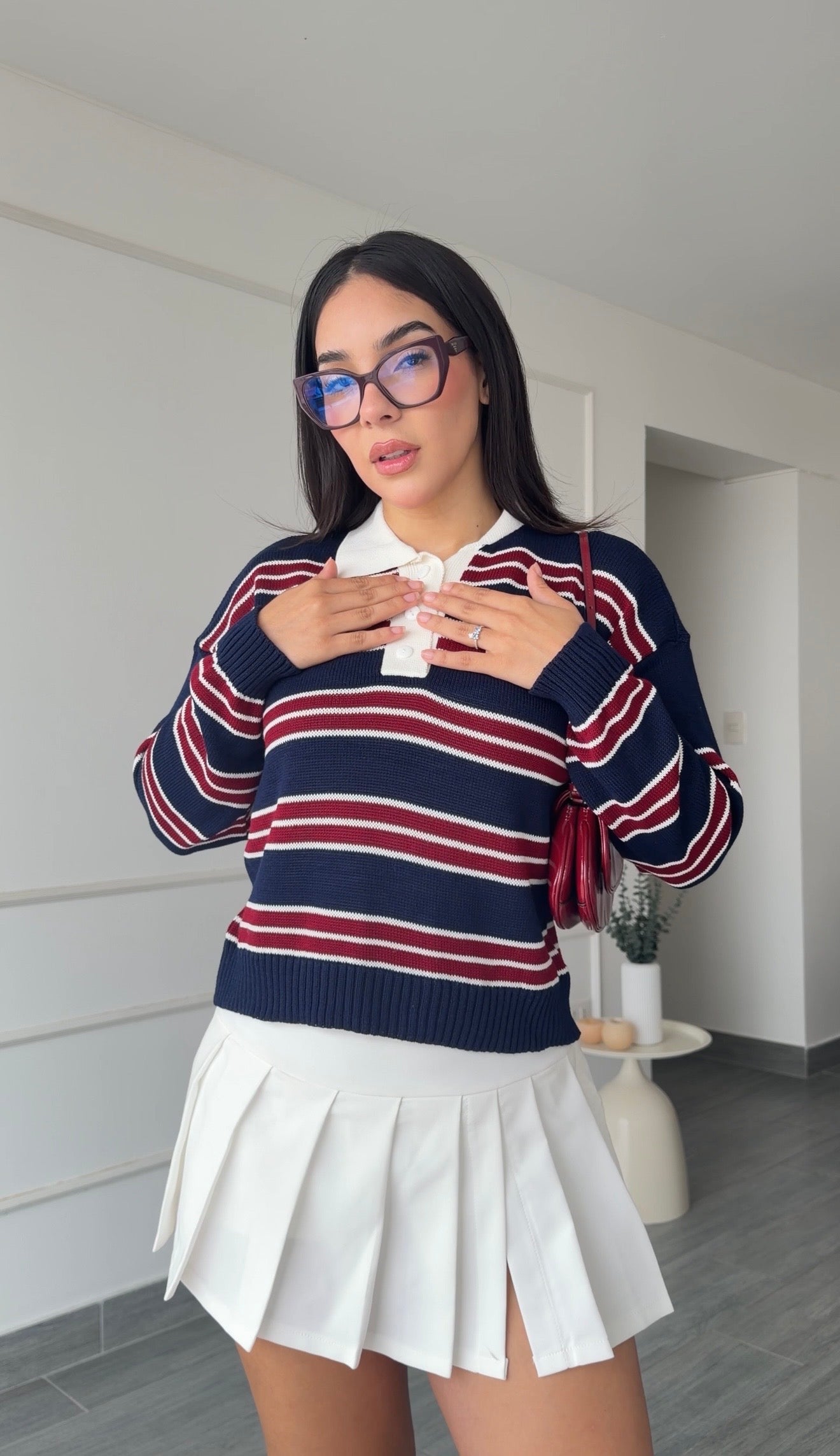 Chompa de hilo Romina