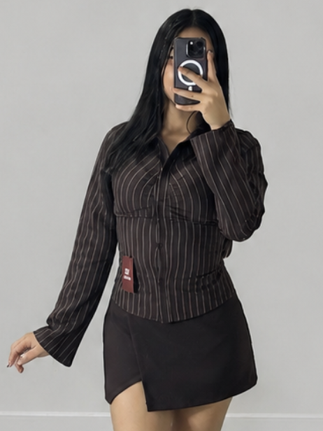 BLUSA CORSET RAYAS