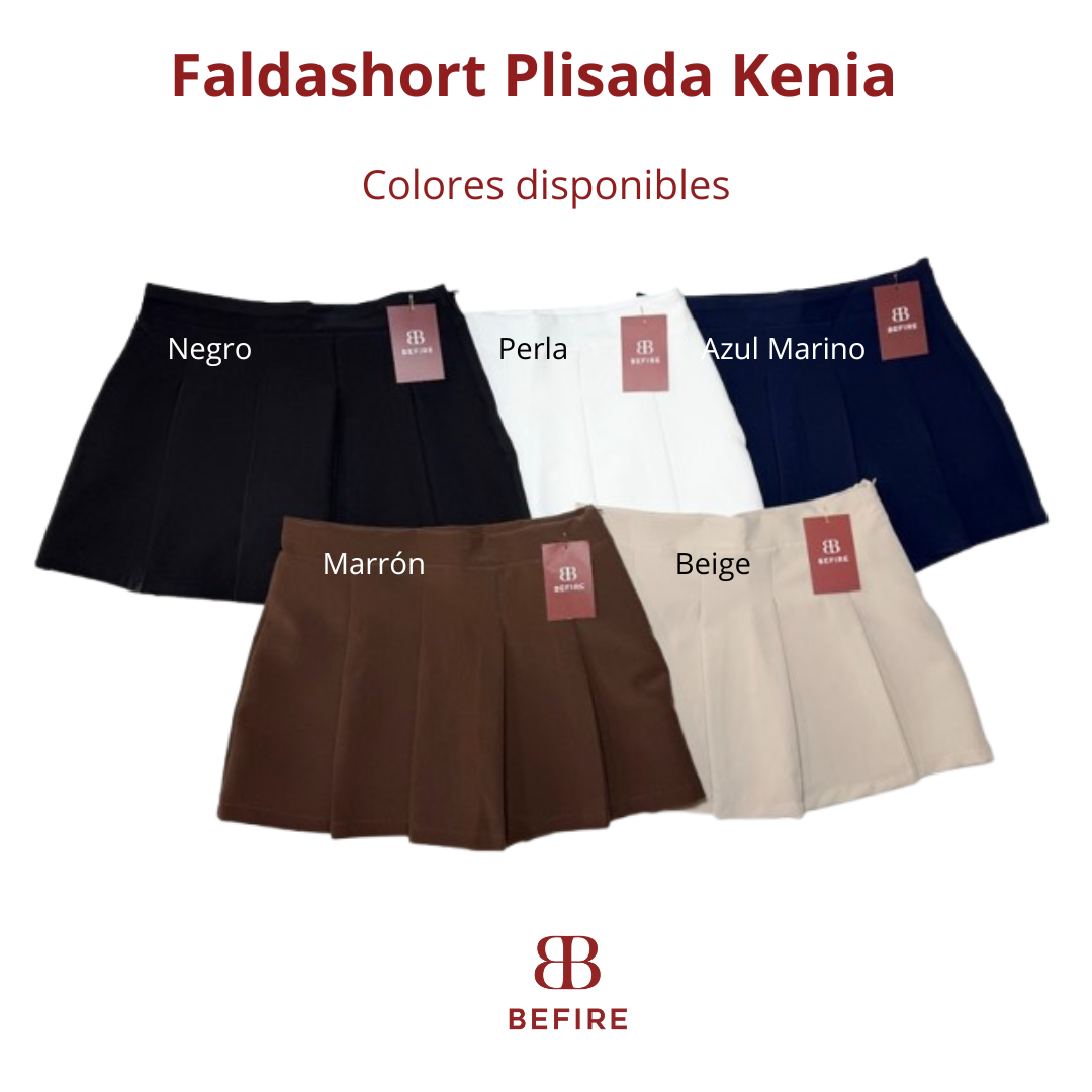 Falda plisada Kenia