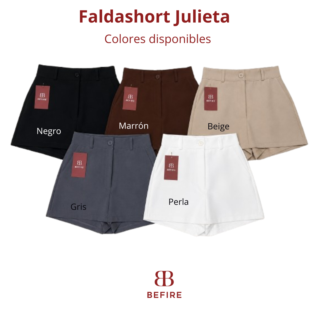 Faldashort sastre Julieta