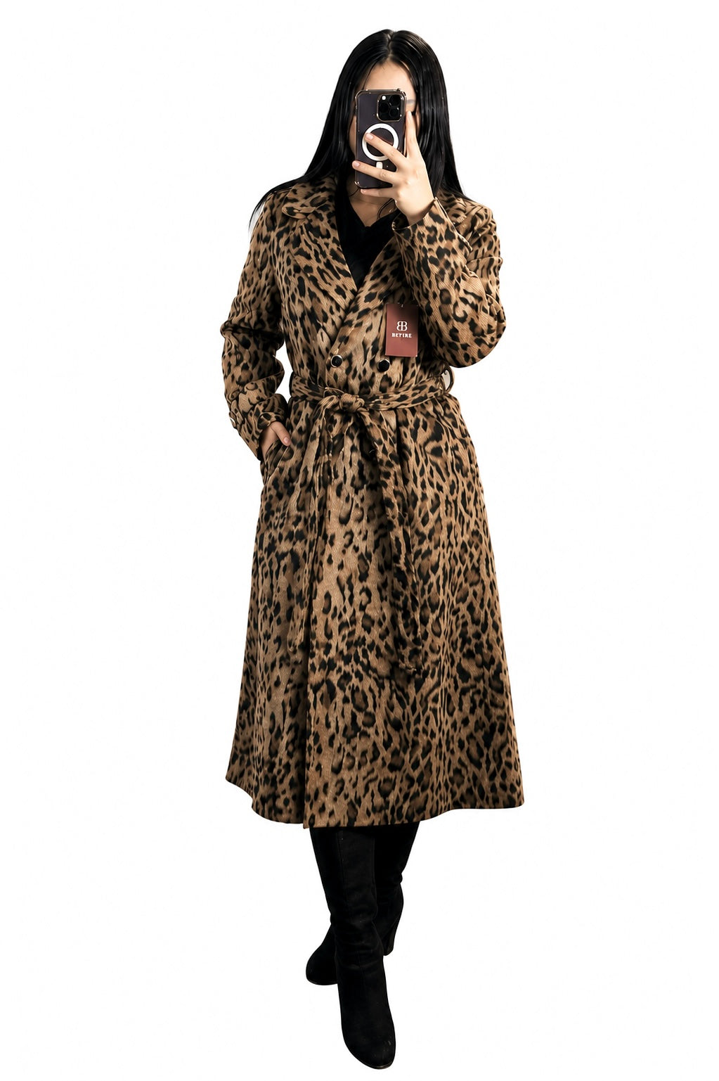 Maxiabrigo Leopardo