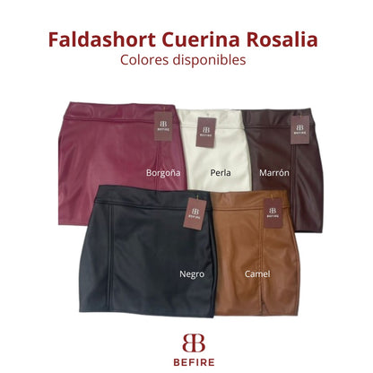 Faldashort Cuerina Rosalia