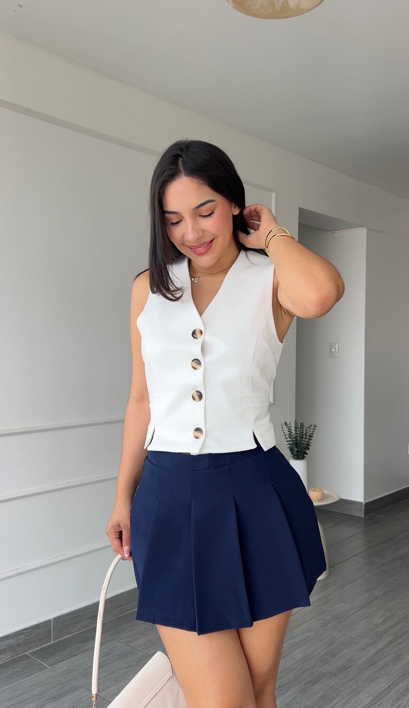 Falda plisada Kenia