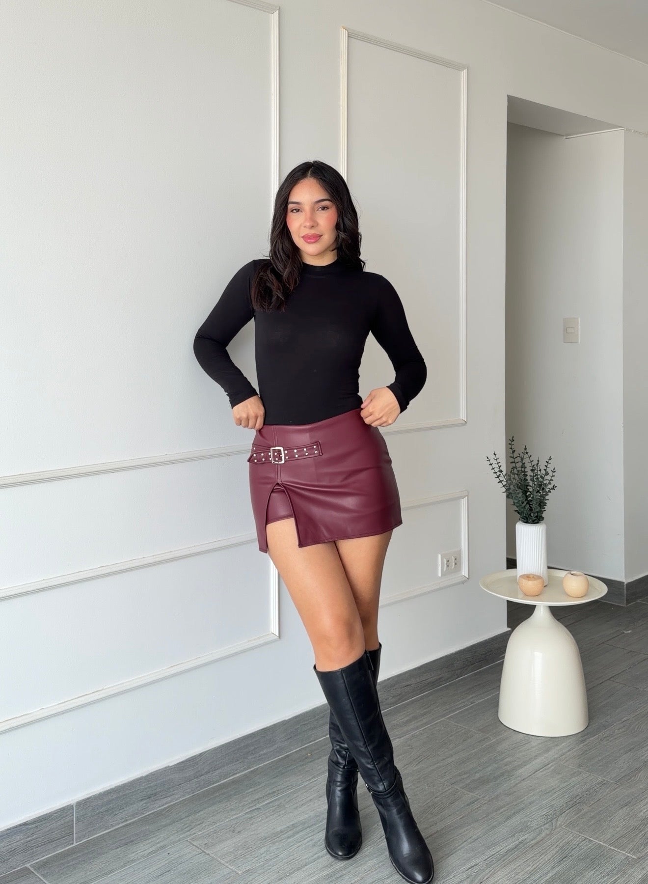 Faldashort Cuerina Belinda