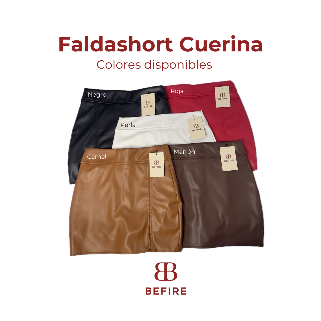 Faldashort Cuerina