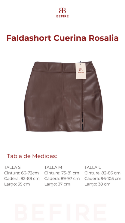 Faldashort Cuerina Rosalia